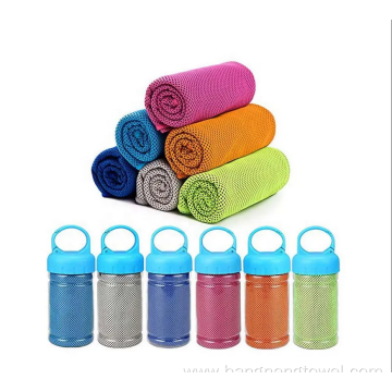 Custom workout cooling towel